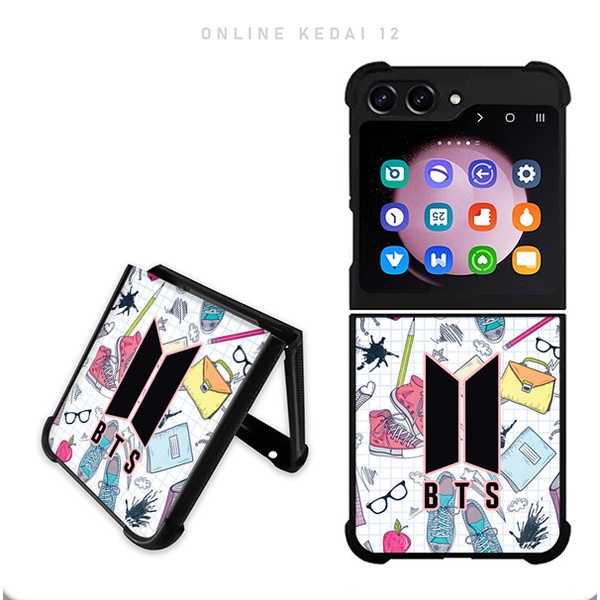 Casing Case Samsung Galaxy Z Flip Fold 5 4 3 5G Tpu Custom BTS S1058
