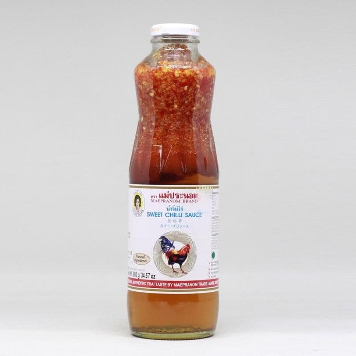 

Saus Sambal Thailand 980Gr Maepranom - Saos Sambal Thai Botol Besar