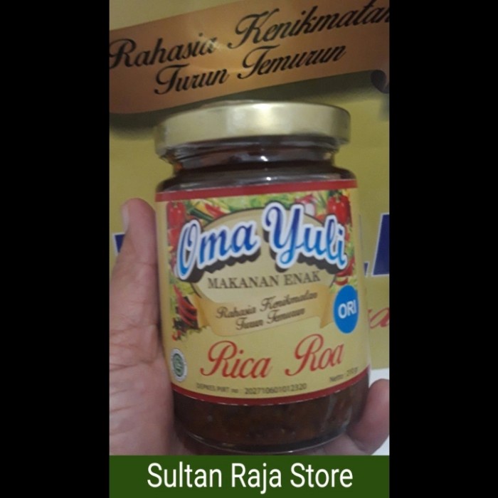 

Rica Roa Sambal Roa Original Oma Yuli