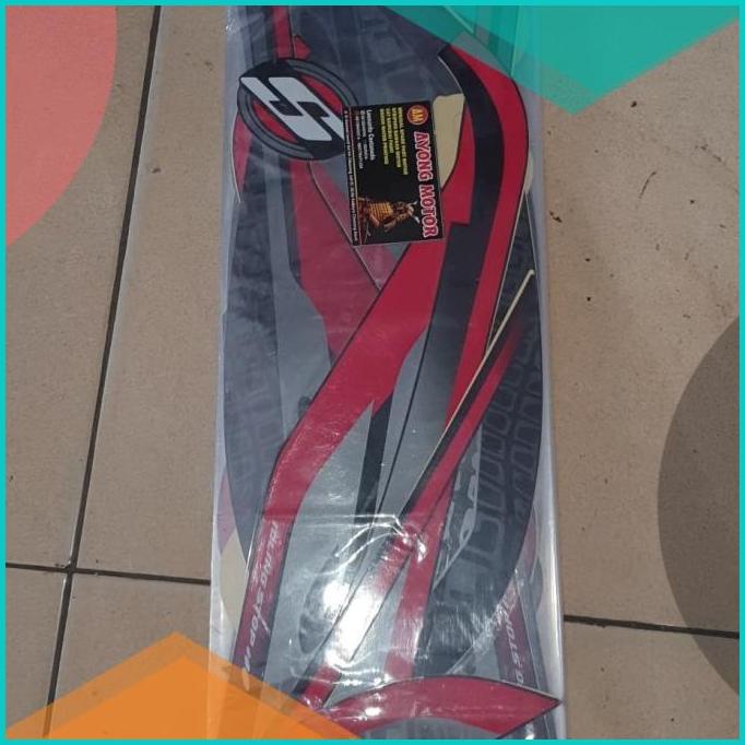 Striping Scoopy Sporty 2019 Hitam Full Ori 16novz3 sparepart