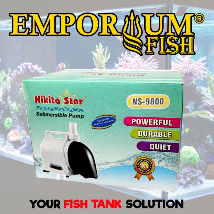 ✅New Ori Pompa Submersible Pump Nikita Star Ns9800 Pompa Celup Ns 9800 Limited