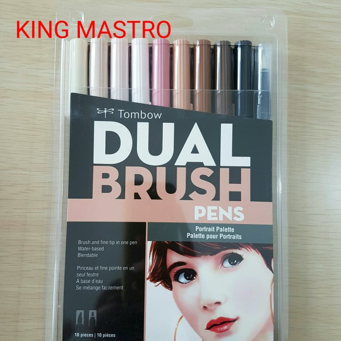 

Gaya Tombow Abt Brush Pen Portrait 10 Color