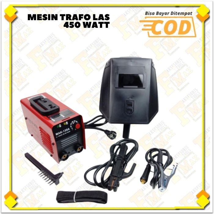 ✅New Mesin Las Mini 450 Watt Murah Trafo Las Inverter Mma Welding Machine Terbatas