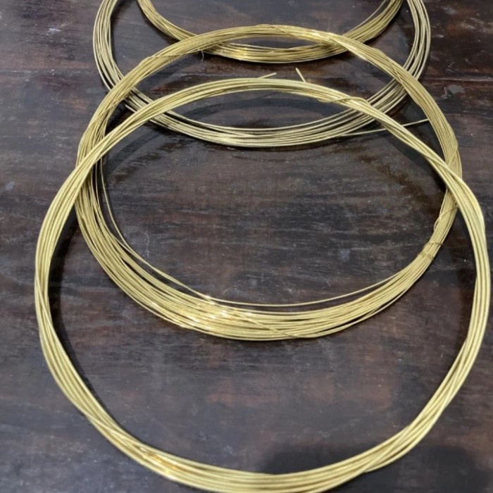 ✅New Wire Brass 0.8Mm / Kawat Kuningan 0.8Mm Terbaru