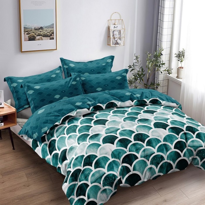 ✅Ori Bed Cover Rumbai Lady Rose 180X200 Motif Medira Terbatas