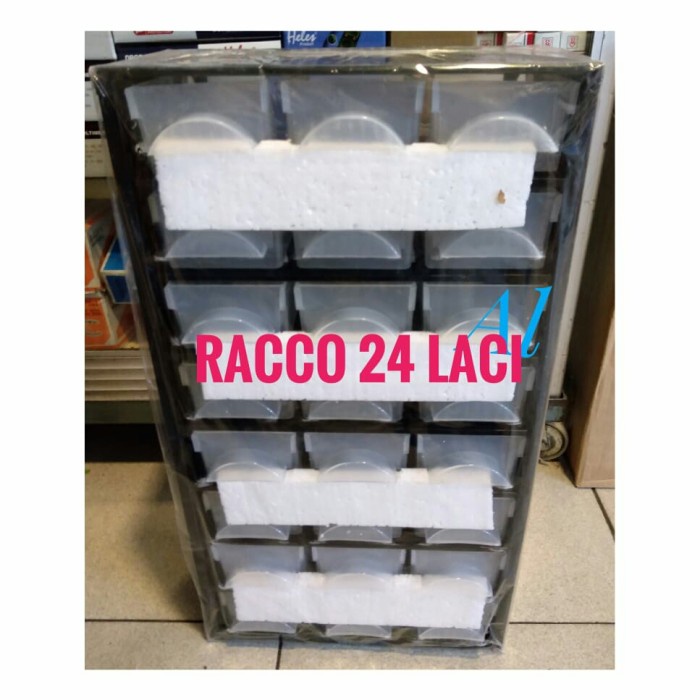 ✅Original Racco Rak Komponen Sparepart 24Laci Terbaru