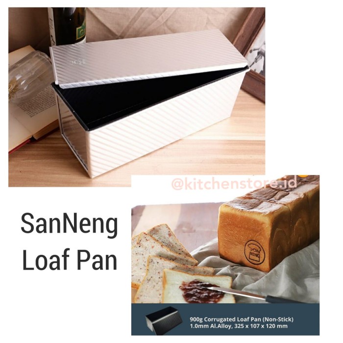 

✅Original Sanneng Loaf Pan Sn2025 / Loyang Roti Tawar Premium / Cetakan Roti Terbatas