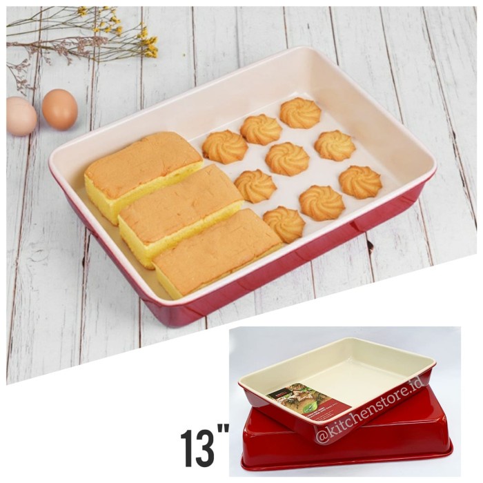 

✅Original Loyang Kue Persegi Suncity / Suncity Roasting Bake Pan Yc80245- 13Inch Terbatas