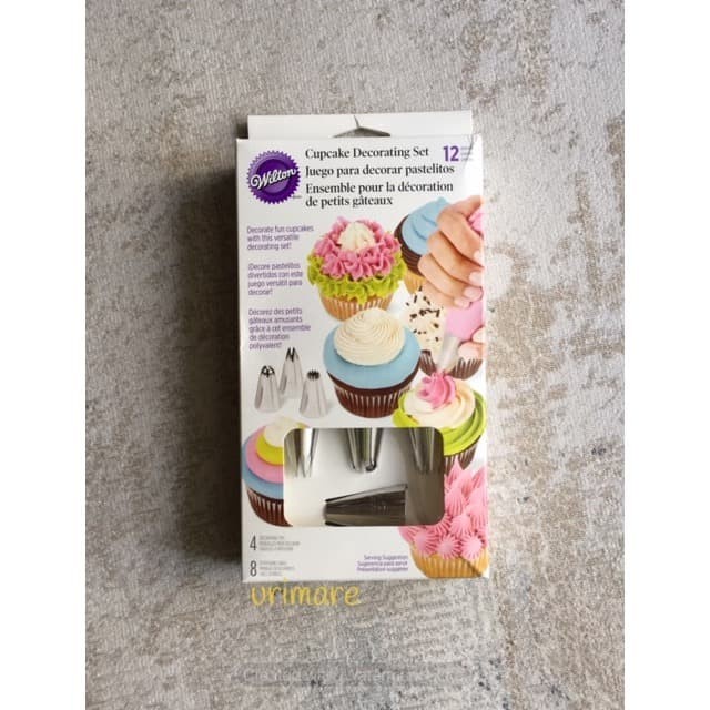 

✅Original Wilton - Cupcake Decorating Set 12 Pcs Berkualitas
