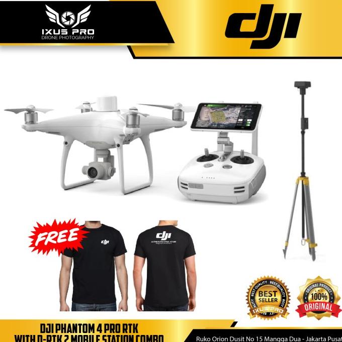 Best Sales Phantom 4 Pro Rtk With D-Rtk 2 Mobile Station Combo-Phantom 4 Pro Stok Terbatas