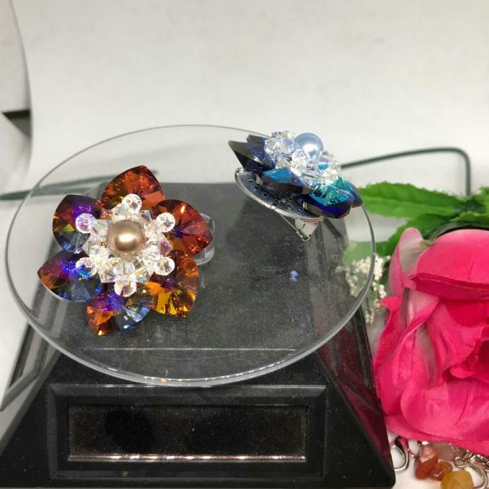 Bros Peniti Dagu Hijab Kristal Swarovski Asli Berkualitas