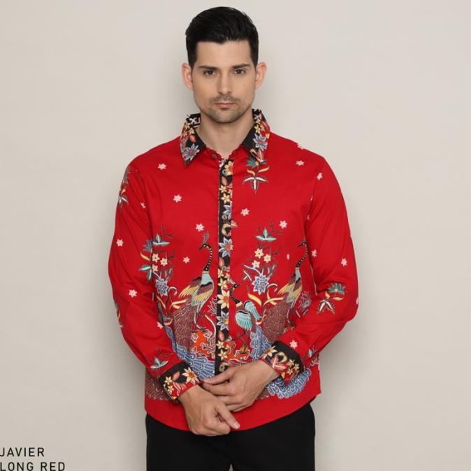 Terbaik Evercloth Javier Kemeja Batik Pria Lengan Pendek Vm Cheongsam Changsan Stok Terbatas