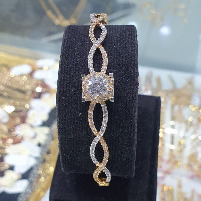 ✨Sale Gelang Bangle Emas 700/22K Ulir Kotak Mpp Diskon