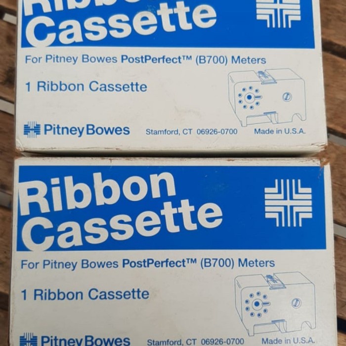 

✨Sale Ribbon Cassette Pitney Bowes B700 Meters Limited
