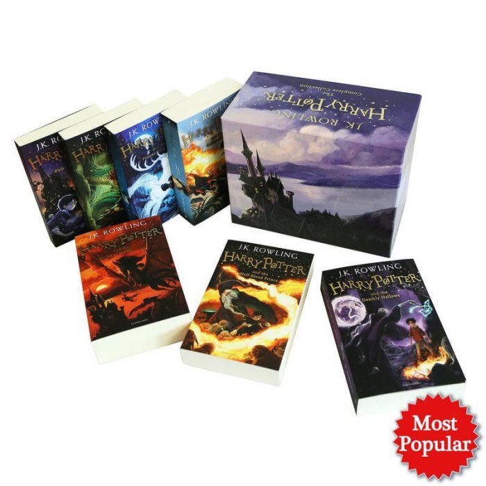 

✨Sale Harry Potter Box Set : The Complete Collection Paperback Limited