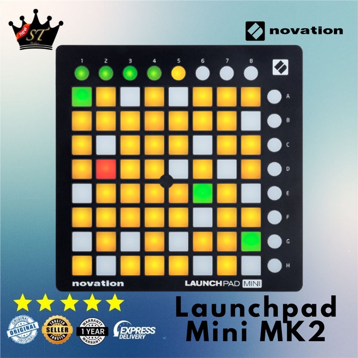 

✨Sale Novation Launchpad Mini Mk2 Mkii Midi Pad Controller Launch Pad Terbatas