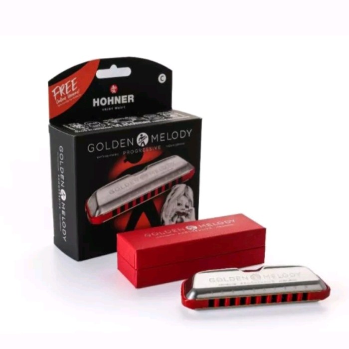 

✨Ready Harmonica Hohner Golden Melody Diatonic Original Nada C Terbaru