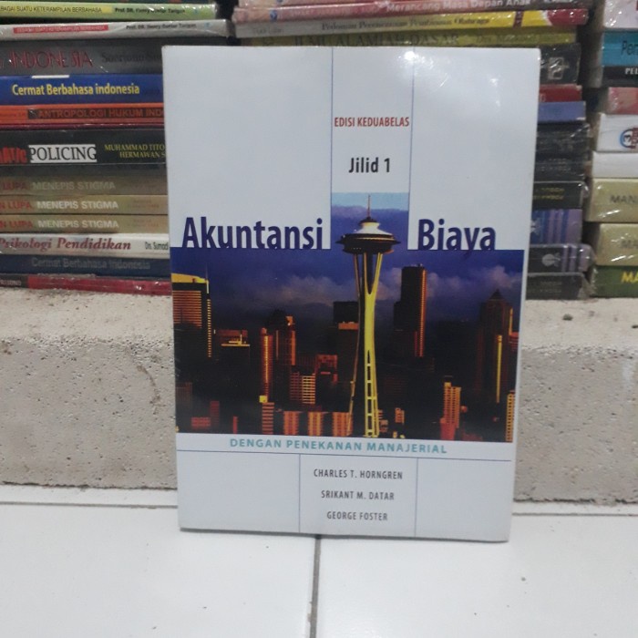 ✨Ready Buku Akutansi Biaya Jilid 1 Berkualitas