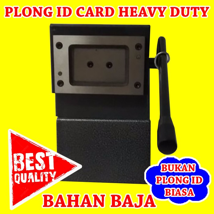 

✨Ready Plong Id Card Heavy Duty Bahan Baja / Mesin Pon Id Kartu Nama Pvc Terbatas