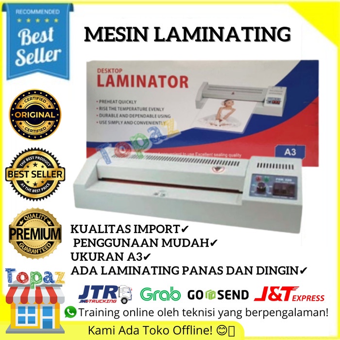 

✨Sale Mesin Laminating Ukuran A3 Berkualitas