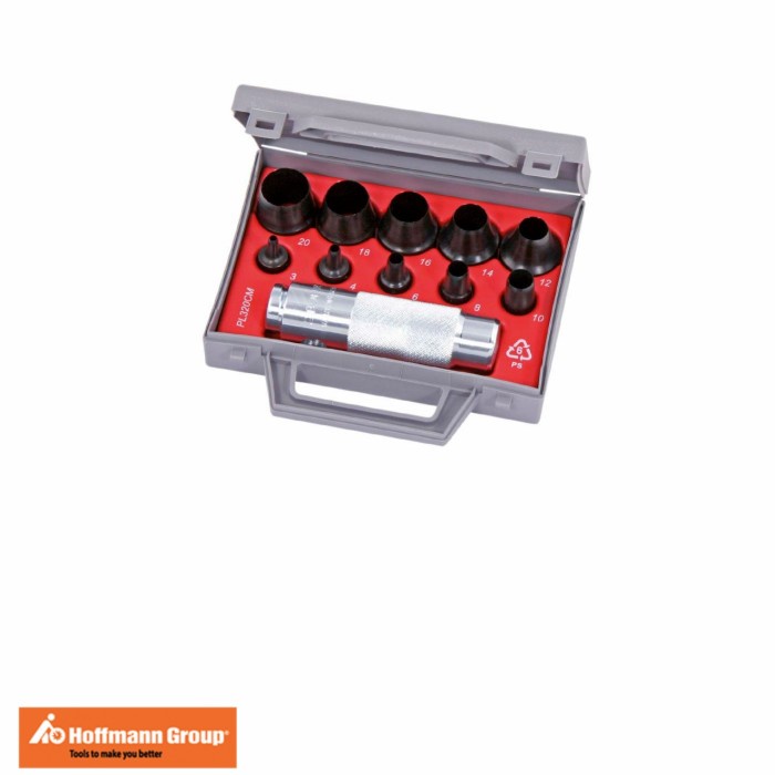 

✨Ready Hollow Punch Set Hoffmann 832100 3-20-Hollow Punch Set Hoffmann Terbaru