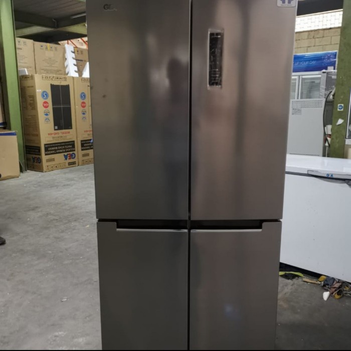 ✨Ready Kulkas Gea 4 Pintu Inverter Inox Diskon