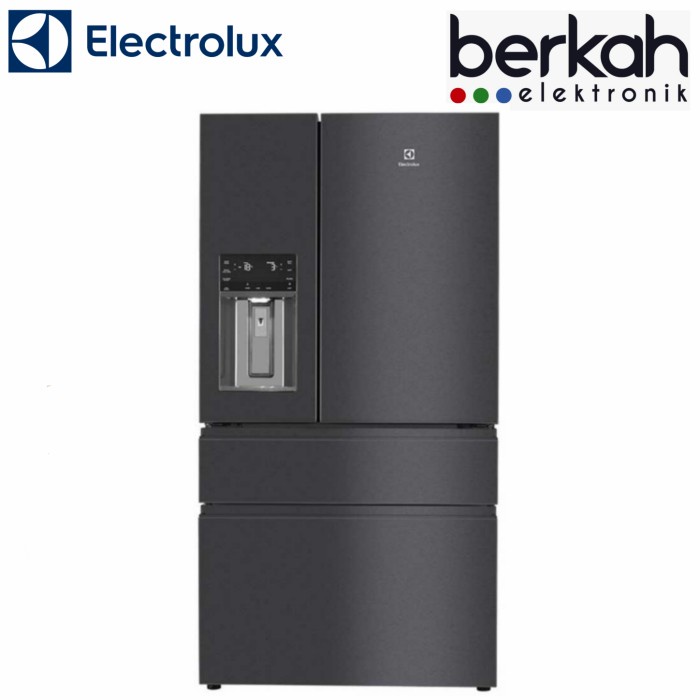 ✨Ready Electrolux Kulkas Sbs Multi Door 617L - Ehe6879Abcid Diskon