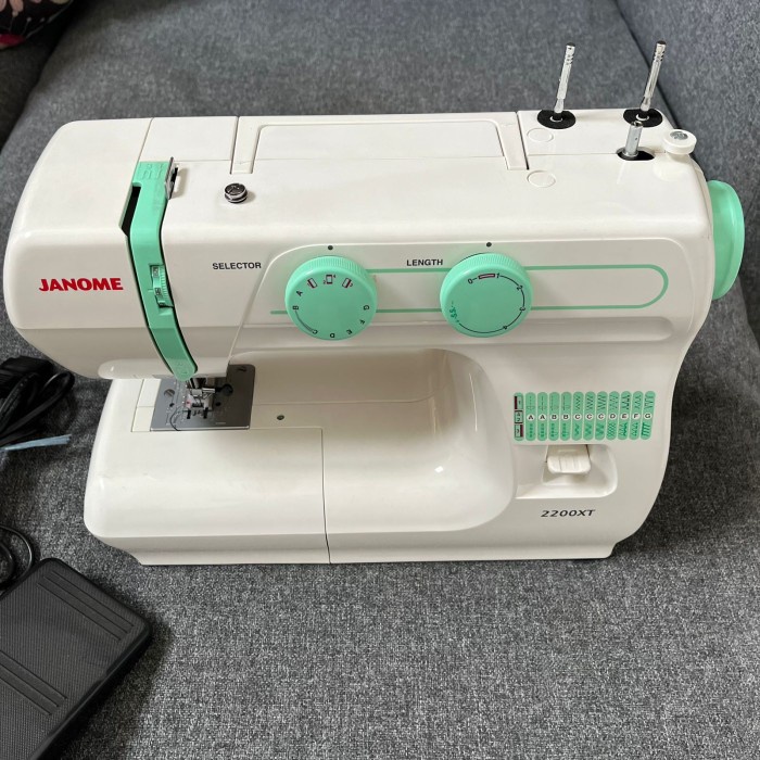 ✨New Ori Mesin Jahit Janome Second 2200Xt - As New - Jarang Pakai Berkualitas