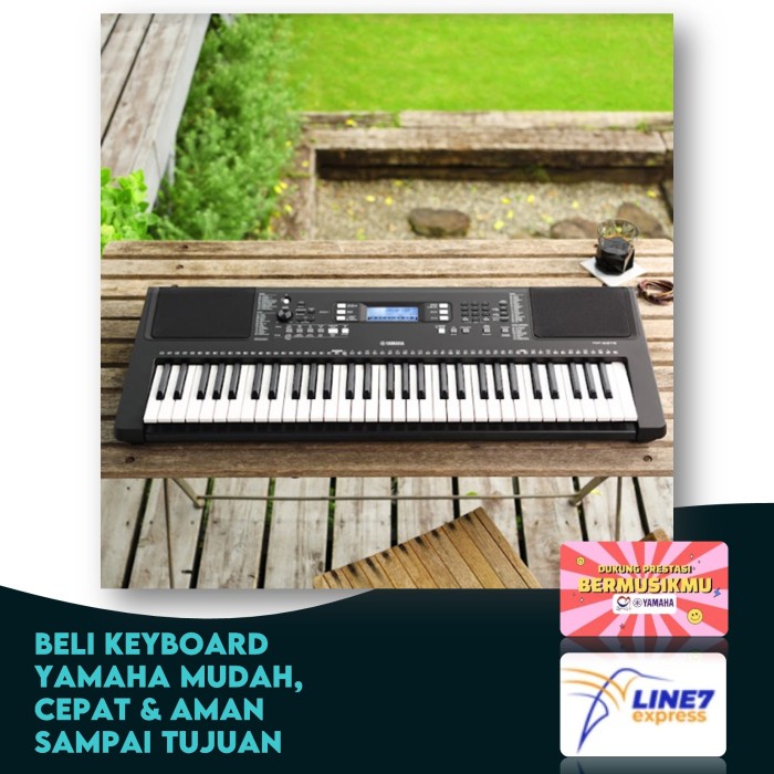 ✨New Keyboard Yamaha Psr E-373 / Psre-373 Original Diskon
