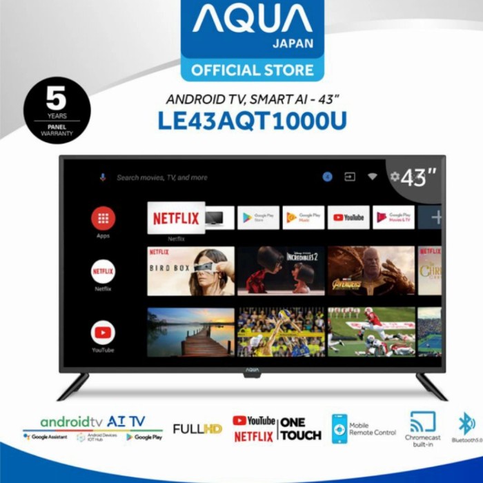 ✨New Android Tv Aqua Japan Le43Aqt1000U 43 Limited