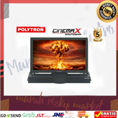 ✨New Led Polytron Tv 24 B 8550 / 24B8550 Garansi Resmi Limited
