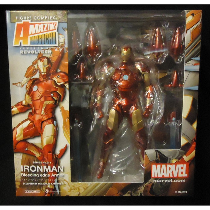 Revoltech Amazing Yamaguchi Iron Man Ironman Bleeding Edge Armor