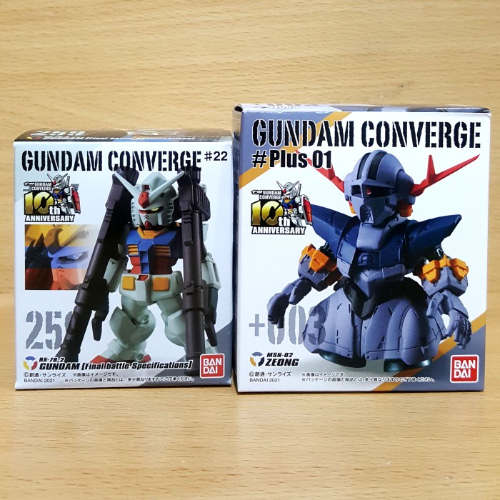 ✨Baru Fw Gundam Converge #22 [0079] Rx-78-2 Final Battle Spec Vs Zeong Set Terbaru