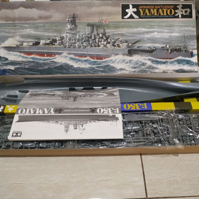 ✅Termurah Tamiya Yamato Battleship 1/350 Terbatas