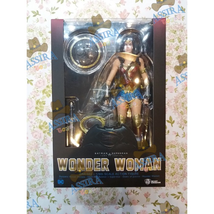 ✨Baru Ori Dah-002 Dynamic Action Heroes Wonder Woman Not Mafex Shf Mcfarlane Berkualitas