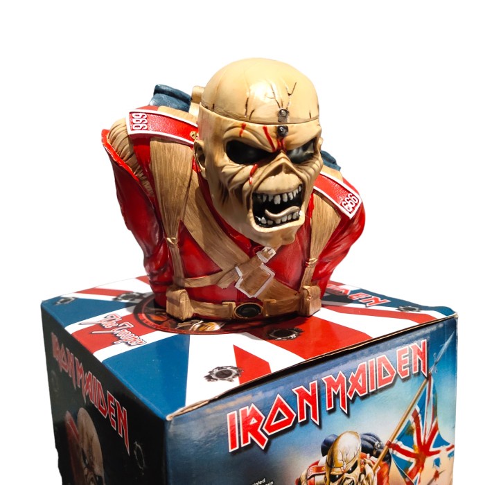 ✨Baru Iron Maiden The Trooper Bust Box Limited