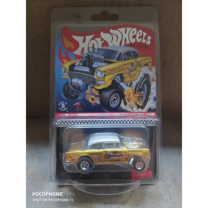 ✅Termurah Hot Wheels '55 Chevy Bel Air Dirty Blonde Gasser Terbatas