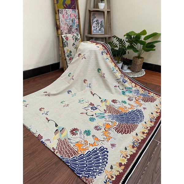 kain batik merak - batik motif merak