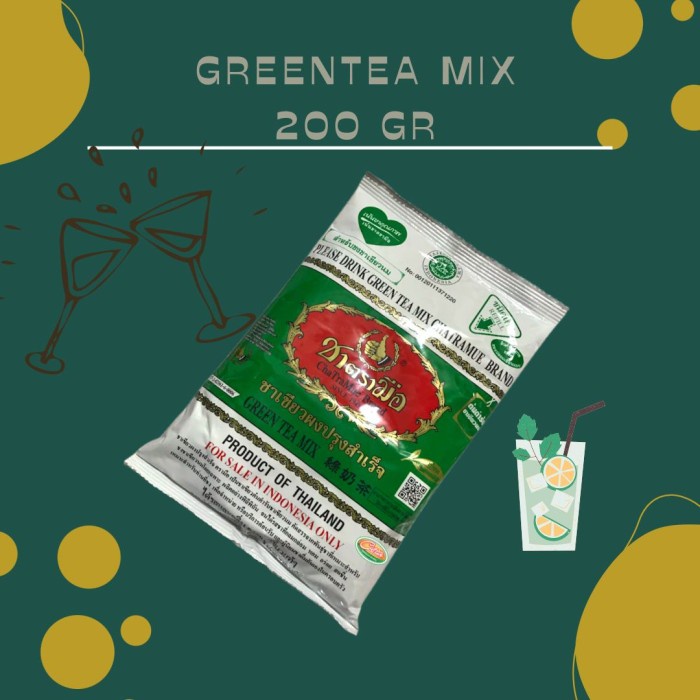

\"\"\"\] GREEN TEA MIX 200 GRAM