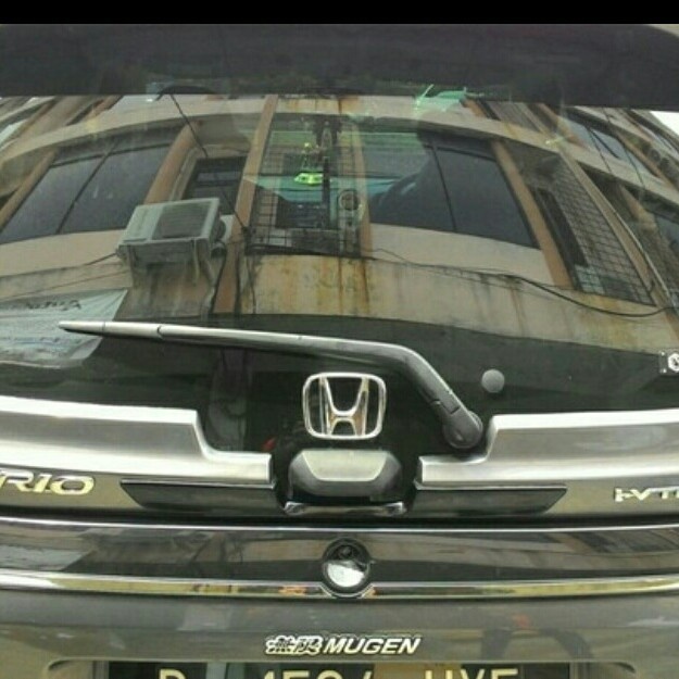 ✅Sale Ducktail Honda Brio Warna Abu Dan Emblem Logo Terbatas