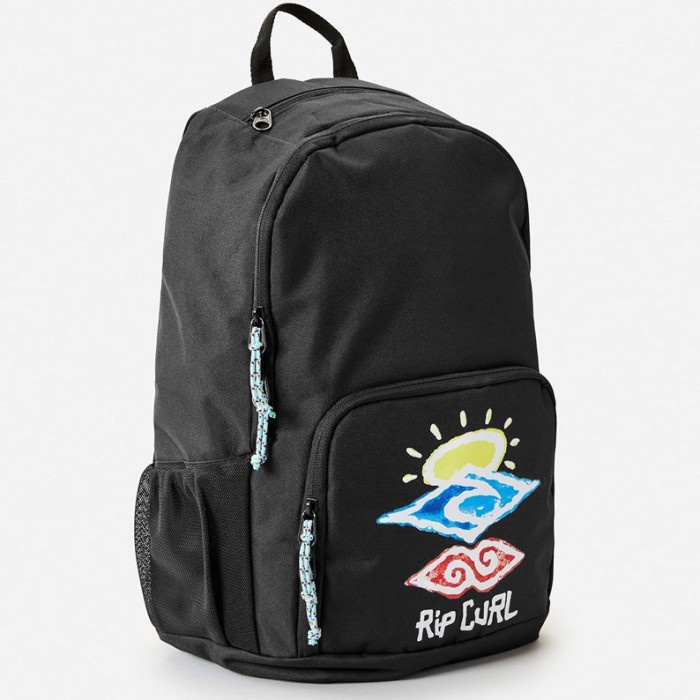 ✨New Tas Rip Curl Evo 24L Icons Of Shred Backpack Black Ripcurl Original Terbatas