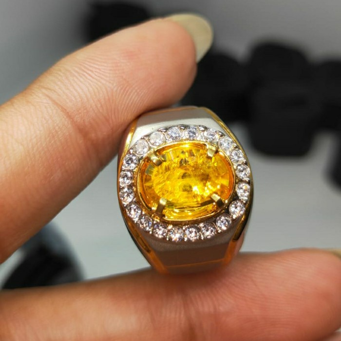 ✨Termurah Yellow Sapphire Tanzania Top Kualitas Limited