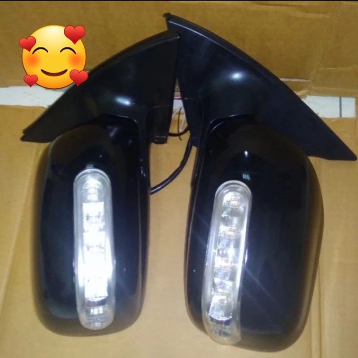 ✅Ori Spion Mobil Xenia Avanza Hitam 2006 2007 2008 Terbatas