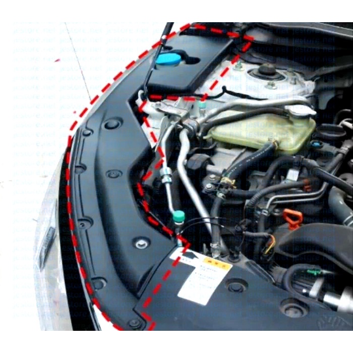 ✅Original Civic Turbo Side Engine Cover Side Engine Cover Mesin Honda Civicturbo Diskon