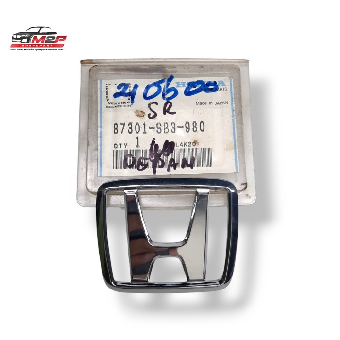 ✅Ori Emblem Logo H Kap Mesin Depan Honda Civic Wonder Sb3 Diskon