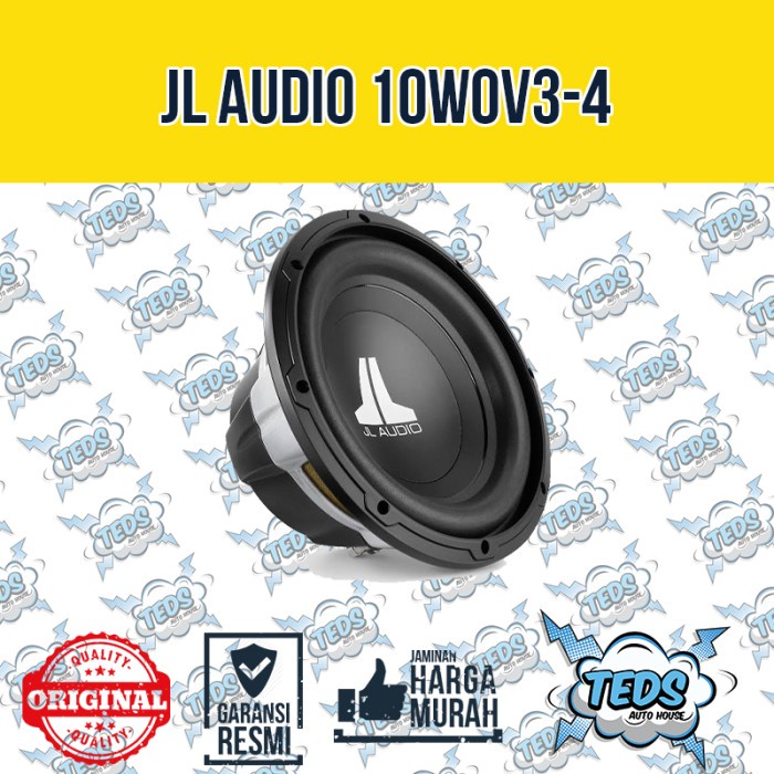 ✅New Ori Subwoofer Pasif 10 Inch Jl Audio 10W0V3-4 Terbaru