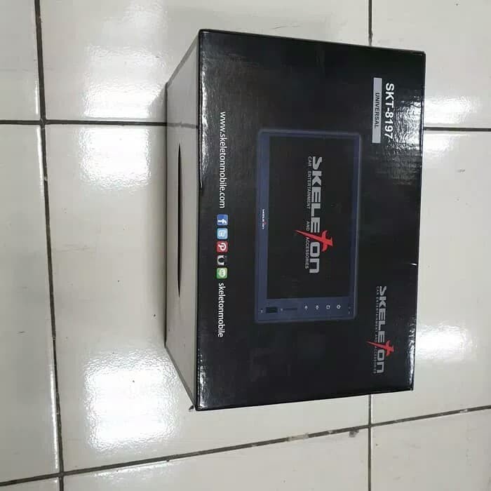 ✅New Ori Tv Double Dine Din Skeleton Mp5 Skt 8197 Avanza Diskon