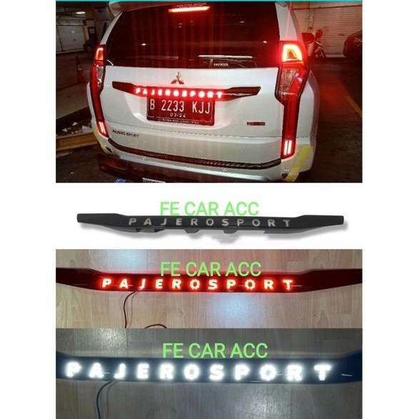 ✅Ori Trunk Lid Trunklid Lampu Led Running All New Pajero Sport 2016-2022 Berkualitas