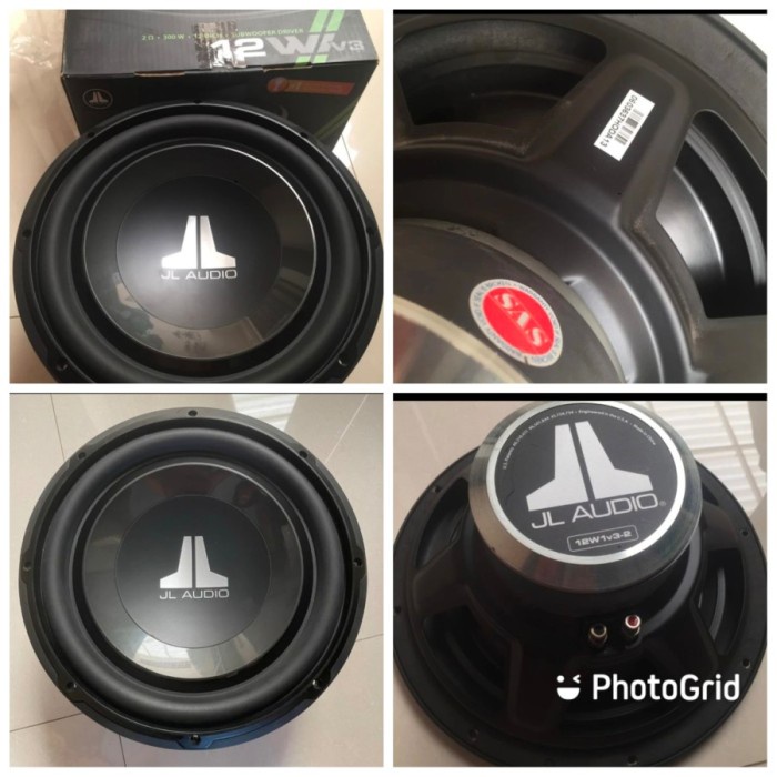 ✅Ori Subwoofer Jl Audio 12W1V3 2 Ohm Limited