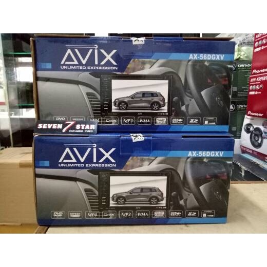 ✅New Ori Tv Double Din Gps / Avix Ax 56 Dgxv / Tv Gps Igo Bahasa Indonesia Terbaru